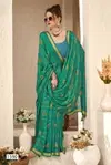 Komalika Vol 5 By Vallabhi Moss Georgette Daily Wear Saree Suppliers In India

